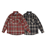 Unisex Jacket Autumn Distressed Frayed Patch Shirt Women's Clothing