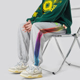 Men Sweatpants Men's Spring Fashion Brand Loose Track Sweatpants Straight Casual Pants
