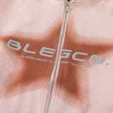 Men Hoodie Inkjet Five-Pointed Star Cardigan Hoodie