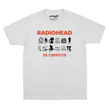 Radiohead T-Shirt OK Computer Alternative Rock Band Portishe