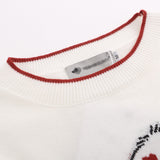 Women Sweater Short Knitted Women's Casual Summer round Neck Short Sleeves Exposed Navel