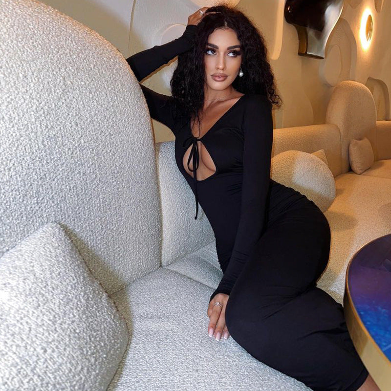 Women Desses Long Sleeve Dress Women