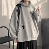 Men Hoodie Hooded Sweater Men's Autumn and Winter Loose Clothes Autumn Coat