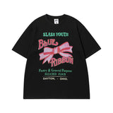 Men's T-shirt Spring and Summer Men's Cartoon Printed Casual Short-Sleeved T-shirt Men's and Women's