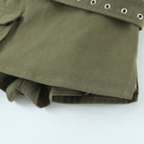 Women Skirt Retro Workwear Short Skirt Women's Skirt Autumn