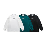 Unisex Hoodie Printed Long Sleeve T-shirt Men and Women Loose-Fitting Casual round-Neck
