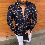 Men Shirt Men's Vintage Trendy Shirt Men's