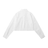Women Long Sleeve Shirt Women's Autumn Leisure Slim Fit Short