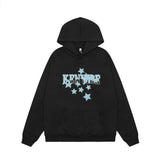 Men Hoodie Embroidery Hooded Loose Sweater Men's Sports