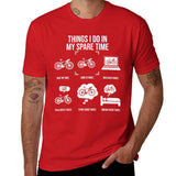 Things I Do In My Spare Time, Bicycle Cycling Lover T-Shirt