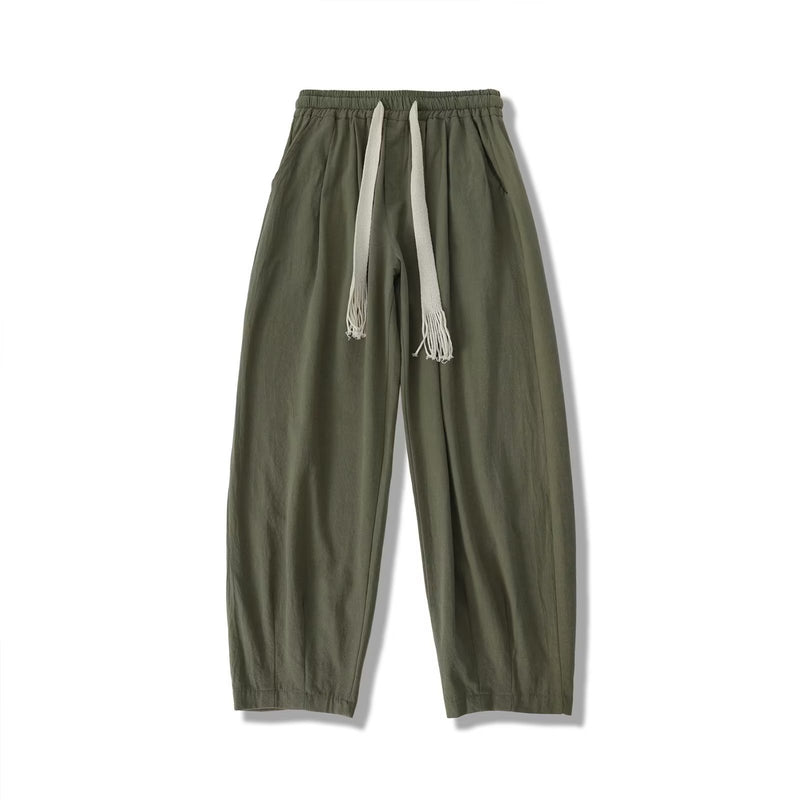 Men Sweatpants Casual Pants Men's Summer Wide Leg Loose Pants