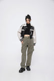 Unisex Jacket Autumn Couple Contrast Color Jacket Women's Clothing