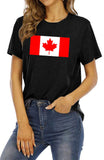 Womens Canada Day Shirts Canada Flag