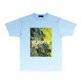 Purple Brand T Shirt Short Sleeve T-shirt Blouse