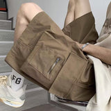 Men Sweatpants Vintage Shorts Men's Summer Casual Pants Fashion Brand Loose