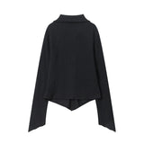 Women Long Sleeve T-Shirt T-shirt Girls Autumn American Embroidery Cardigan Top
