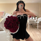 Women Dresses Solid Color Sleeveless Dress