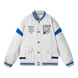 Varsity Jacket Vintage Baseball Uniform Men's Autumn Couple Jacket American Jacket Men