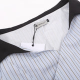 Women Long Sleeve Shirt Women's Fall Color-Blocking Slim Fit