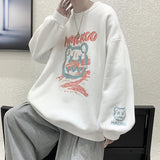 Men Hoodie Autumn Sweater Men's Hong Kong Style Loose Graffiti All-Matching