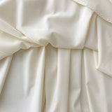 Women Skirt Summer Vintage Artistic Mid-Length Pleated Skirt