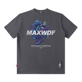 Men T Shirt Printed Half Sleeve Bottoming Summer Casual Short Sleeve T-shirt Men and Women