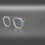 CHH Chrome Hearts Glasses Double-bridge Square Eyeglass Frames
