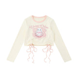 Women Long Sleeve T-Shirt Printed Short-Sleeved T-shirt Women's Spring and Autumn Casual