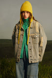Unisex Jacket Autumn Basic Style Denim Coat Women's Clothing