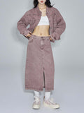 Unisex Pants Autumn Retro Denim
