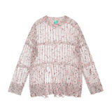 Women Sweater Women's Idle Style Casual Loose Long Sleeve