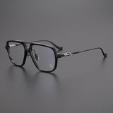 CHH Chrome Hearts Glasses Vintage Double Beam Large Frame Glasses Frame