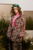 Unisex Jacket Fall Paisley Hooded Coat Women's Clothing