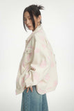 Unisex Jacket Autumn Rose Denim Jacket