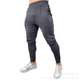 Men Pant Summer Casual Men's Clothing Sports Men Mid-Waist Trousers