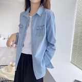 Women T-Shirt Top Women's Long Sleeve Spring and Autumn