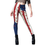 National Flag Day Leggings Spring/Summer Leggings Independence Day Clothing Yoga Pants Skinny
