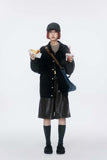 Unisex Jacket Autumn White Washed Denim Jacket Women's Clothing