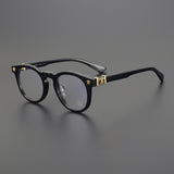 CHH Chrome Hearts Glasses Versatile Vintage Fashion Ultra Light Round Glasses Frame