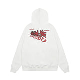 Men Hoodie Printed Hooded Loose Sweater Men's Hiphop Autumn and Winter Head Shirt
