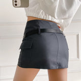 Women Skirt Design Pocket Skirt Sexy Skirt