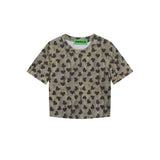 Women T-shirt Printed Short-Sleeved T-shirt Niche Casual Girls Summer