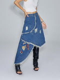 Unisex Jacket Autumn Outdoor Denim Skirt Women's Clothing