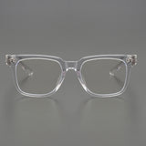 CHH Chrome Hearts Glasses Frame Square Myopia Glasses Frame Optical Anti-Blue Glasses