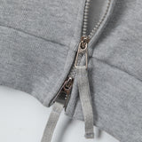 Women Hoodie Hooded Cardigan Sweater Women's Casual Short