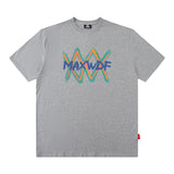 Men T Shirt Printed round Neck Short Sleeve T-shirt Men and Women Loose