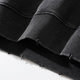 Men Hoodie Washed and Worn Hooded Sweater Men's Ins Loose Hoodie
