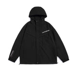 Unisex Jacket Women's Autumn Two-Tone Letter Embroidered Jacket