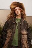 Unisex Jacket Fall Vintage Denim Jacket Women's Clothing