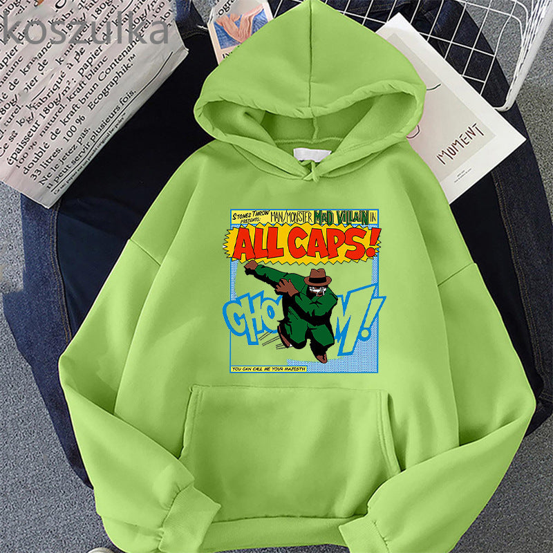 Mf Doom Hoodie  Casual Unisex Setwear fashion